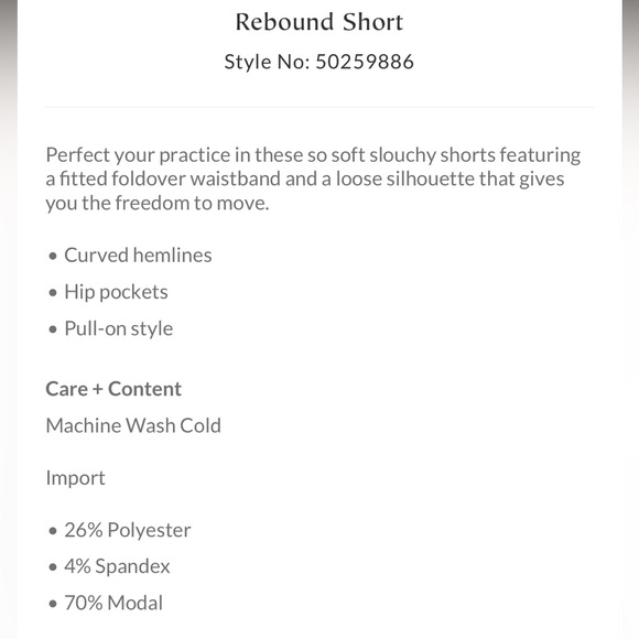 Free People Rebound Short army - Picture 4 of 7